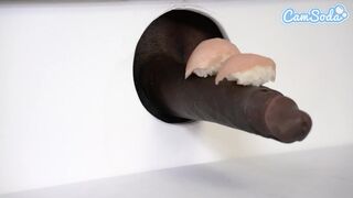 Óriási csöcsű lezbi milf-ek sushi glory hole kalandja bbc szopással és cuki ázsiai tinitel