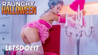 Shrima Malati maszkos idős szeretővel ünnepli halloween-t erőszakos dugással