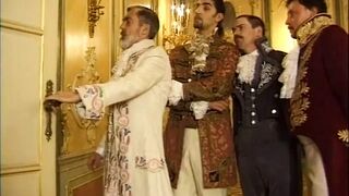 La Maschera di Ferro legelső epizód retro pornó Chris Charming méretes farkával és kicsike keblű pipi análjával