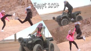 Motor, vagina és baszás: izgat, ahogy a sínai-sivatagban motorozik egy fullos ribanc, egyiptom 2024